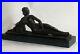 Style-Art-Nouveau-Sculpture-Victorien-Femme-Fille-Assis-Avec-Chien-Bronze-Statue-01-lrol