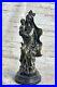 Style-Art-Nouveau-Statue-Sculpture-Mere-Mary-Jesus-Christ-Deco-Bronze-01-uw