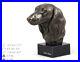 Teckel-a-poil-long-statue-miniature-buste-de-chien-limitee-Art-Dog-FR-01-ujwn
