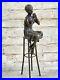 Vintage-Bronze-Fonte-Petit-Fille-Assis-Sur-Chaise-Sculpture-Art-Nouveau-Solde-01-ua