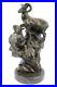 Vintage-Style-Art-Nouveau-RAM-Corne-Tete-Buste-Bronze-Art-Statue-Sculpture-01-bm