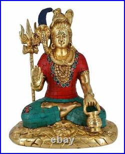 Whitewhale Lord Shiva Laiton Statue Idol Sculpture Dieu Hindou Shiv Figurine