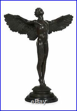 World Art Icare Sculpture En Bronze, Multicolore, 60x57x22,5 Cm